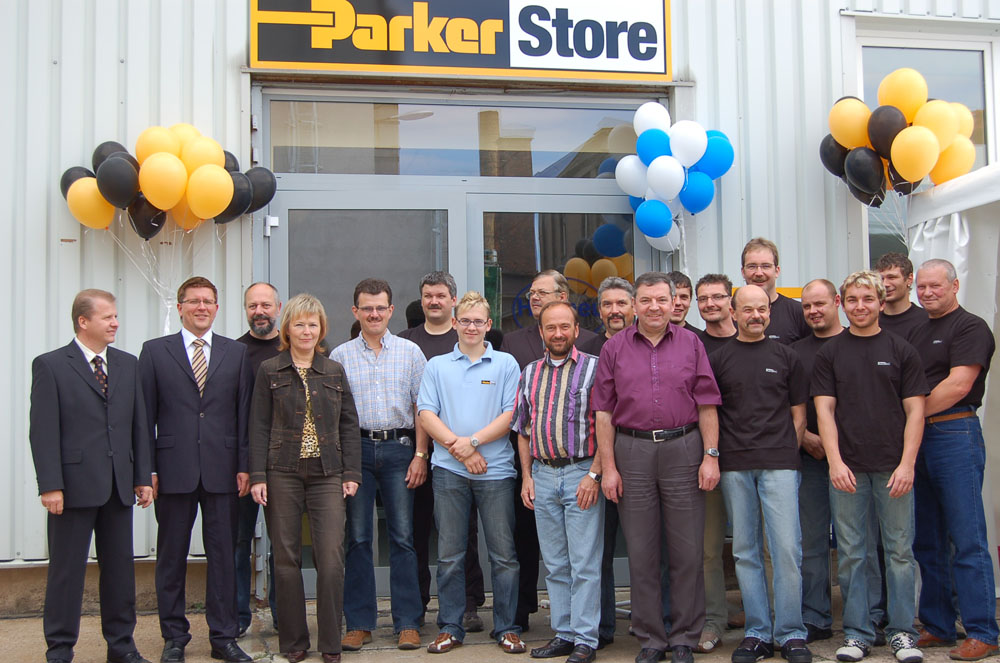 Eröffnung des Parker Stores